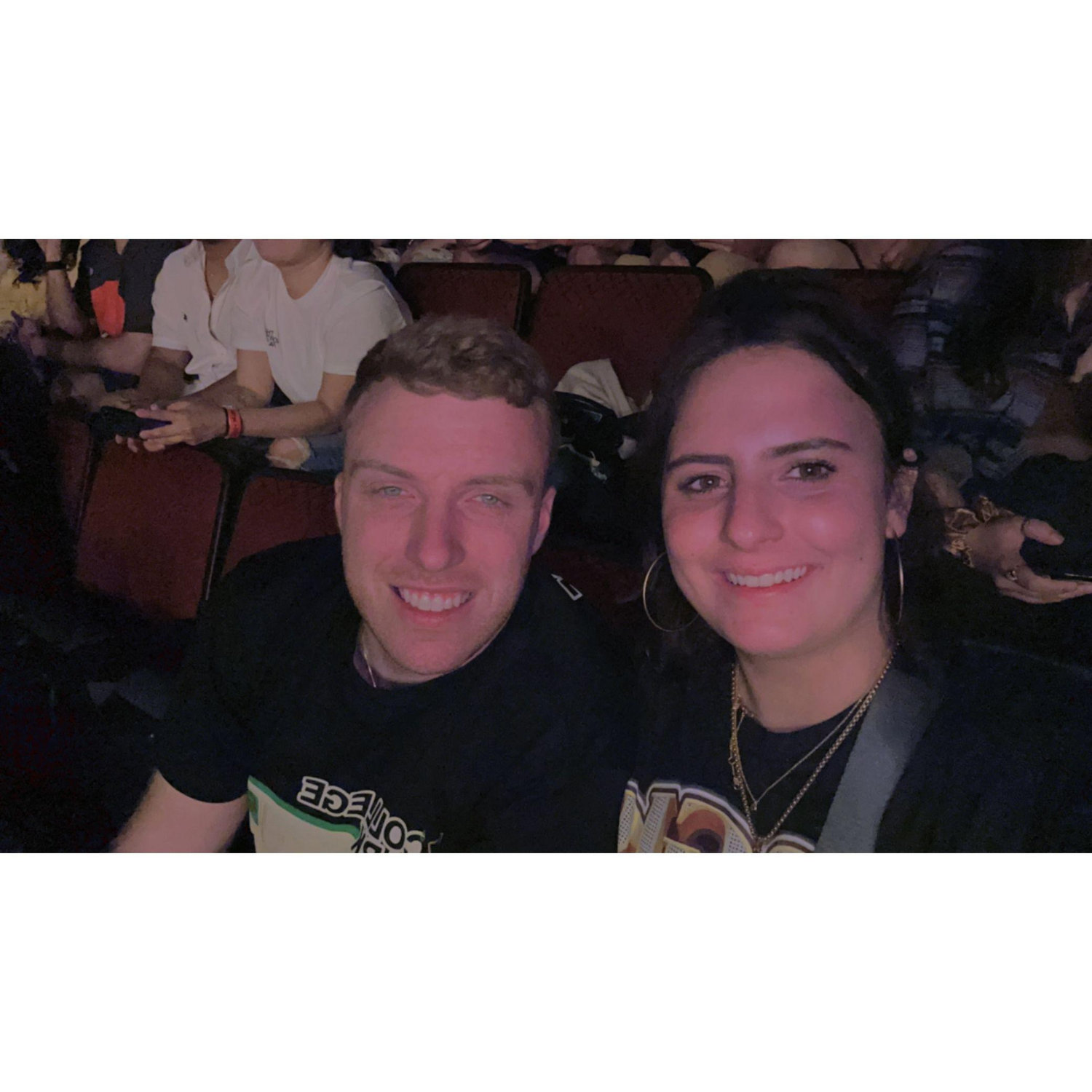 Our first concert together. We saw Logic!