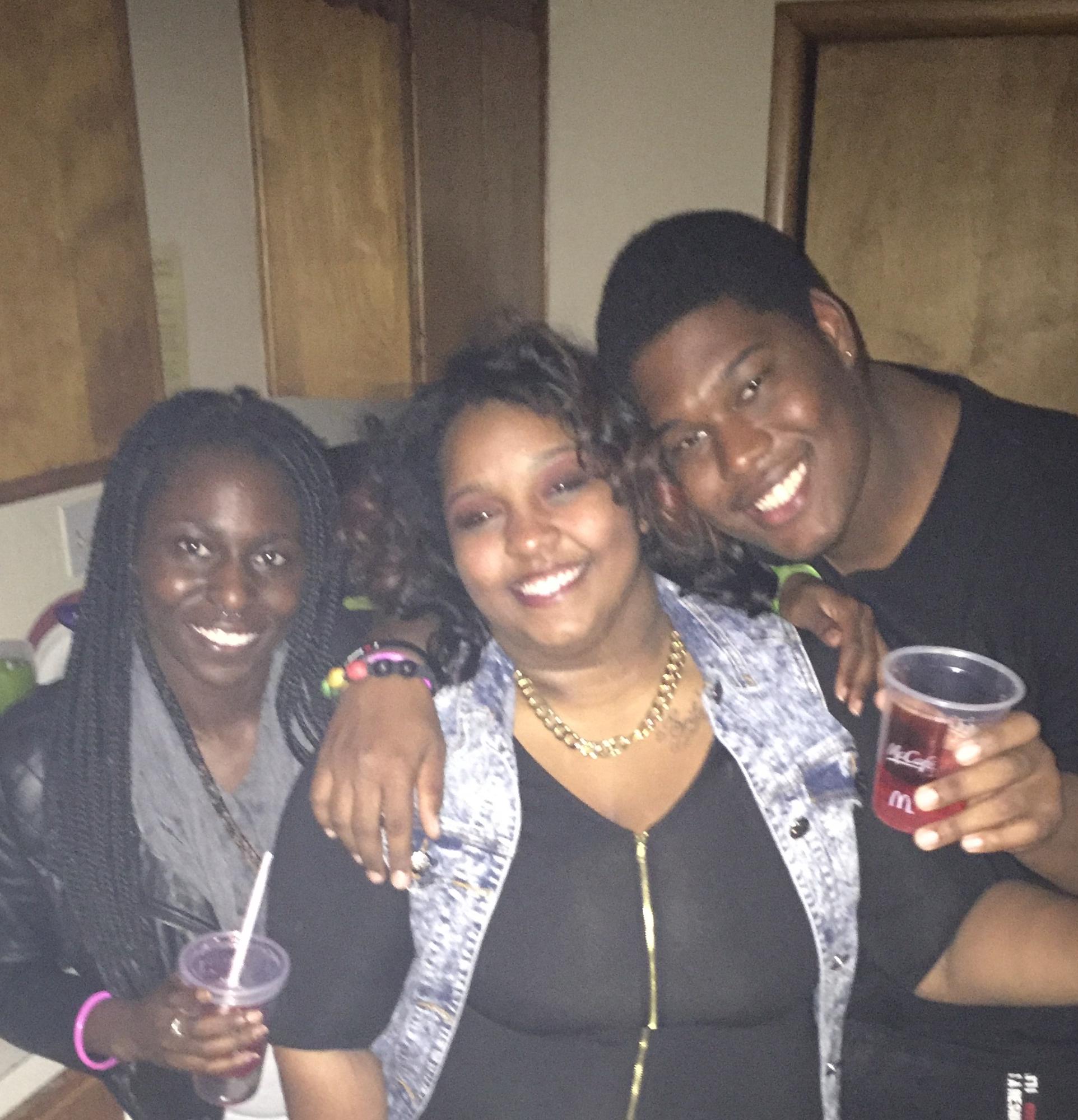 Partying together for the first time 10/2014
