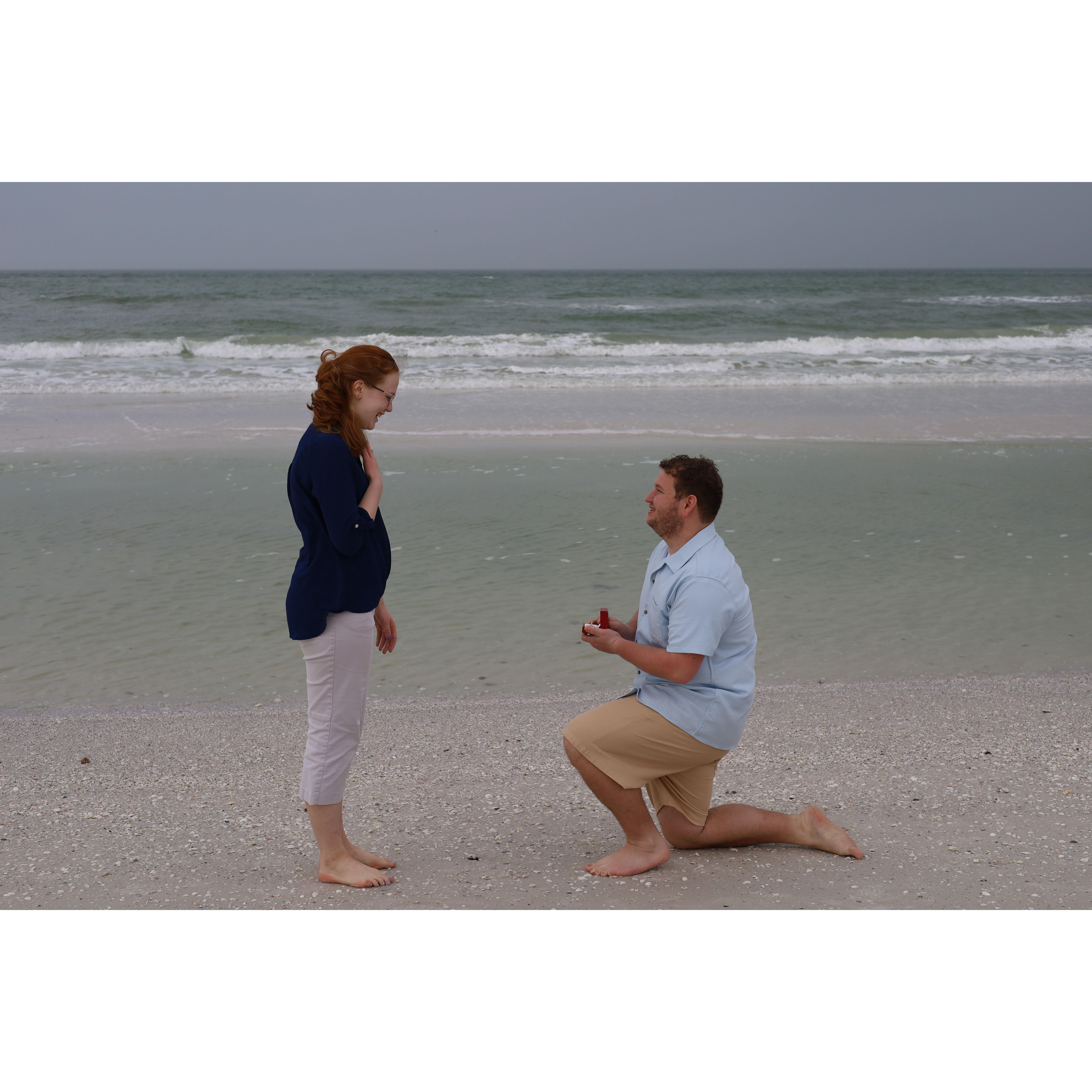 Andy proposed...