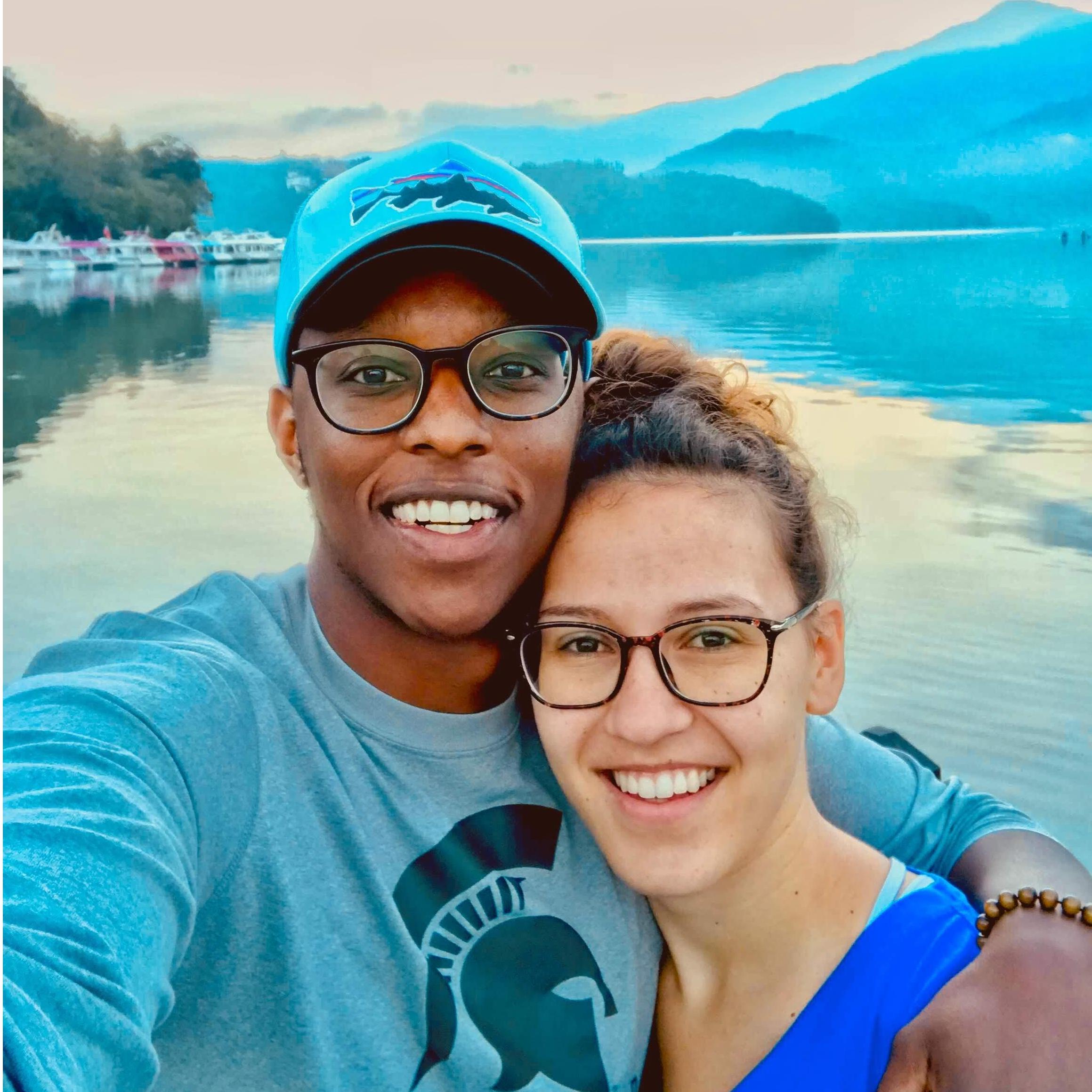 Our last picture before getting Engaged.