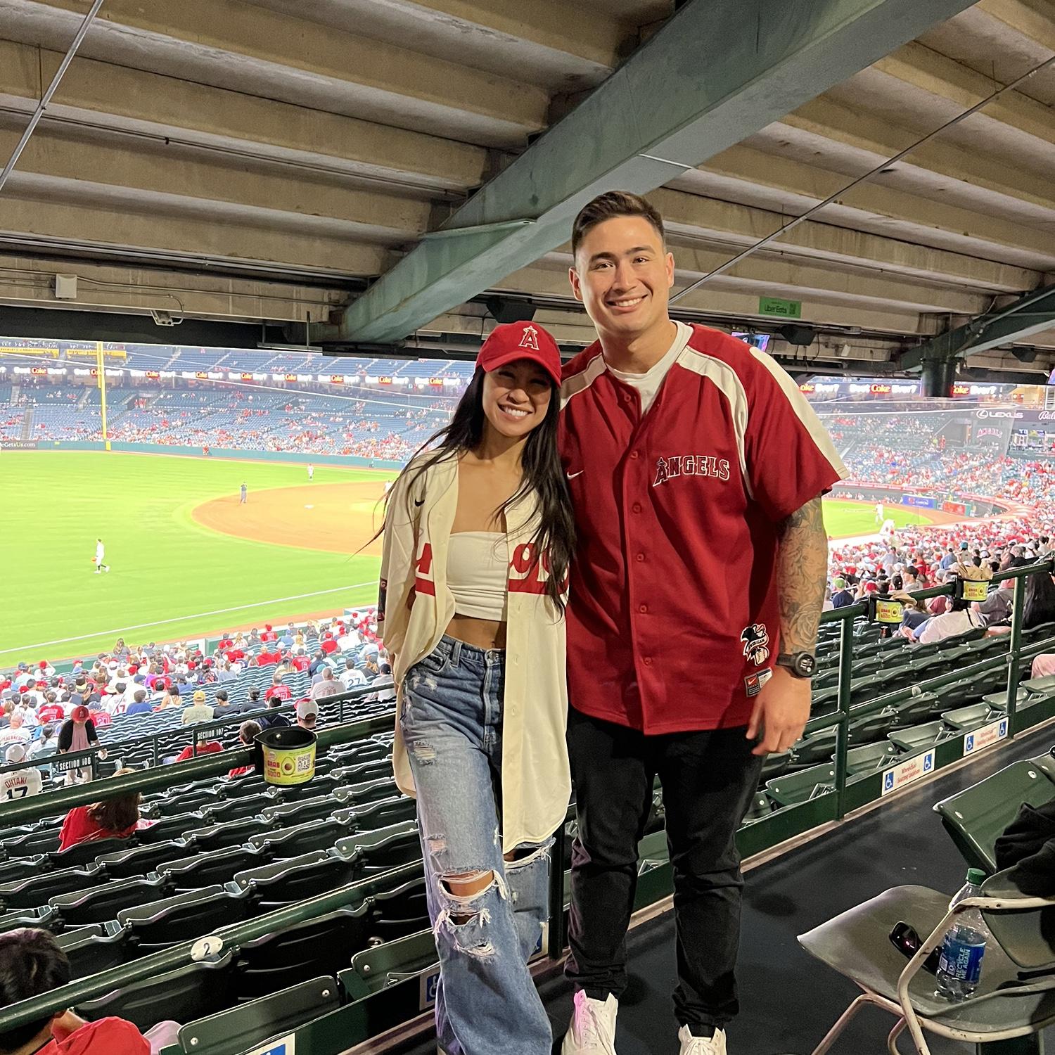 September 6, 2023- One of our first dates. A gondola ride and Angels Game