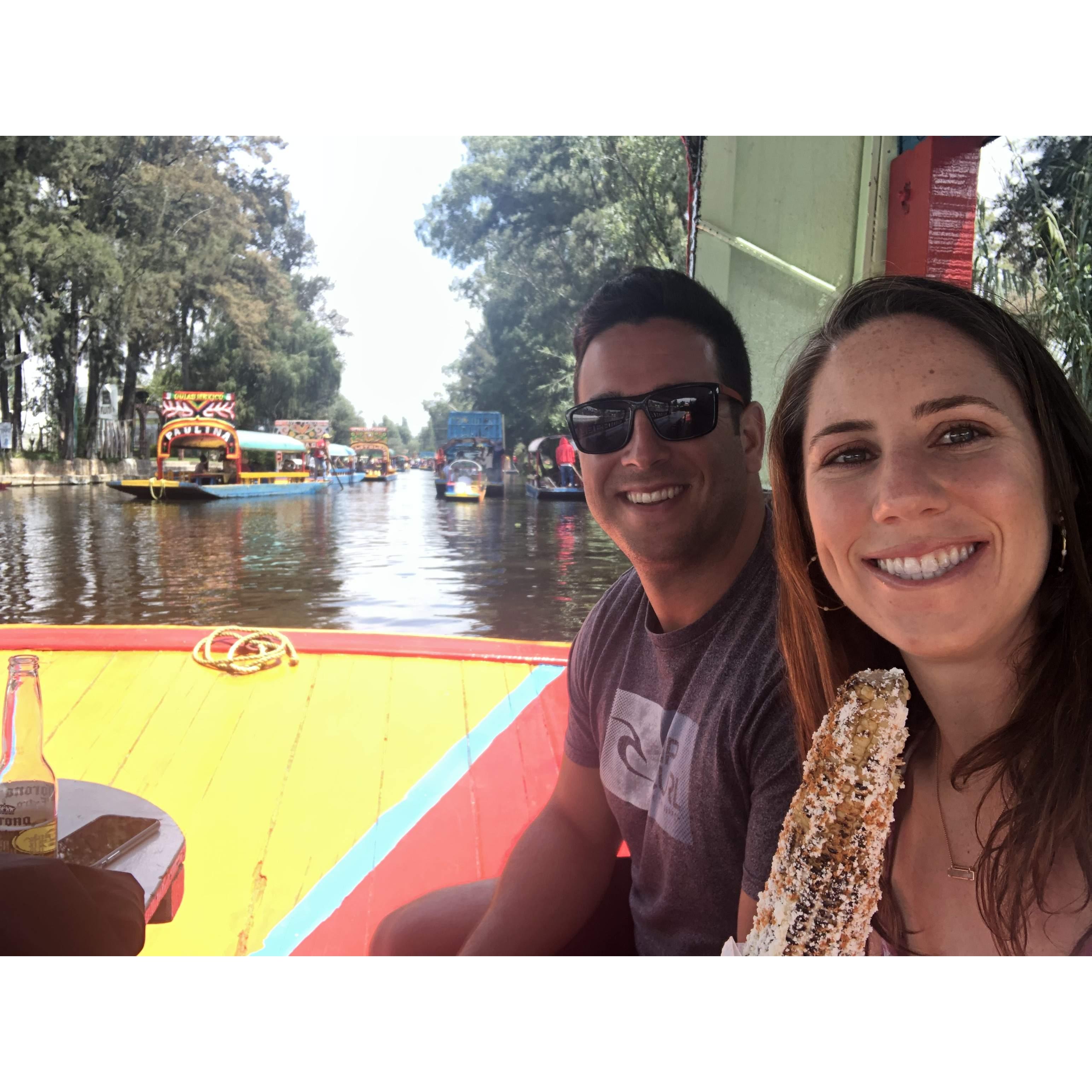 Xochimilco was one our favorite places to visit in Mexico City.