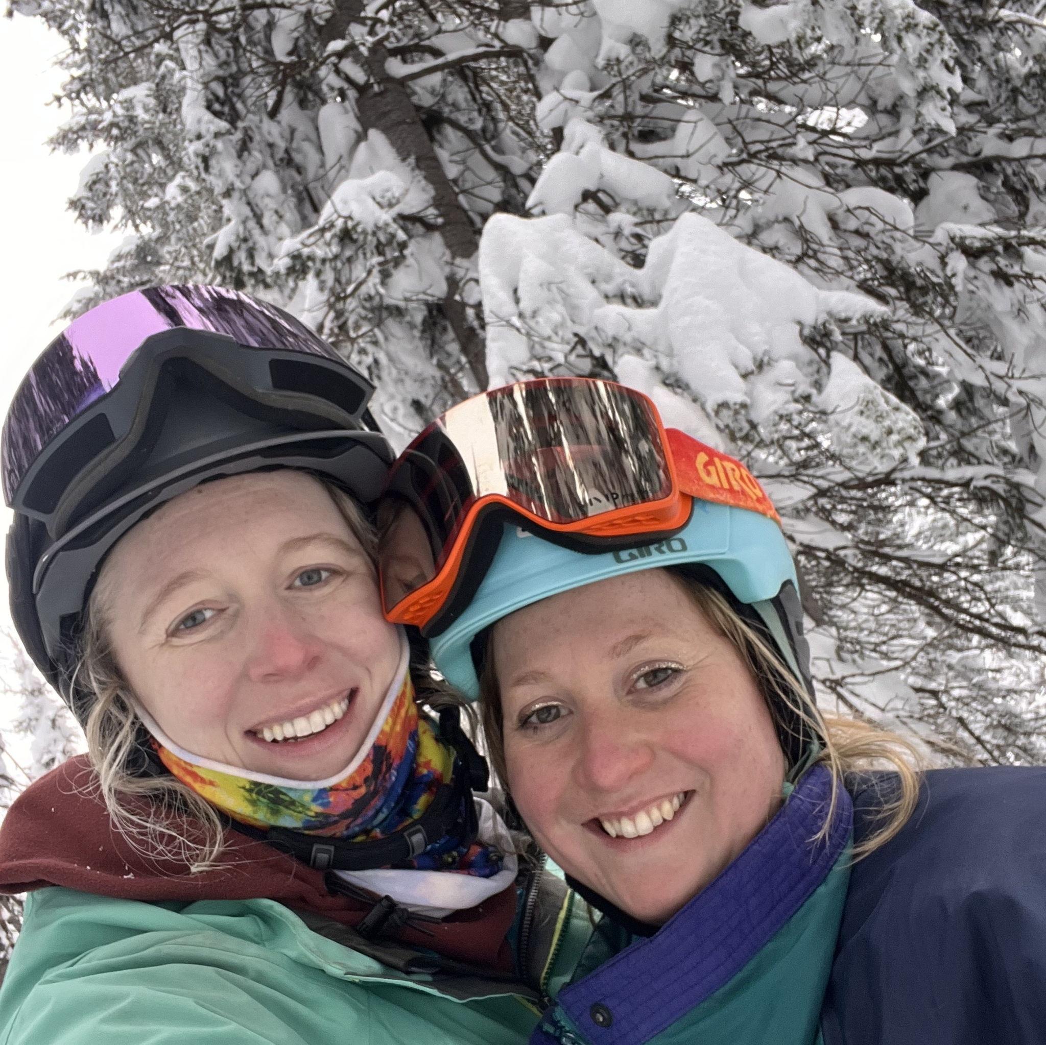 One of our many days skiing Steamboat