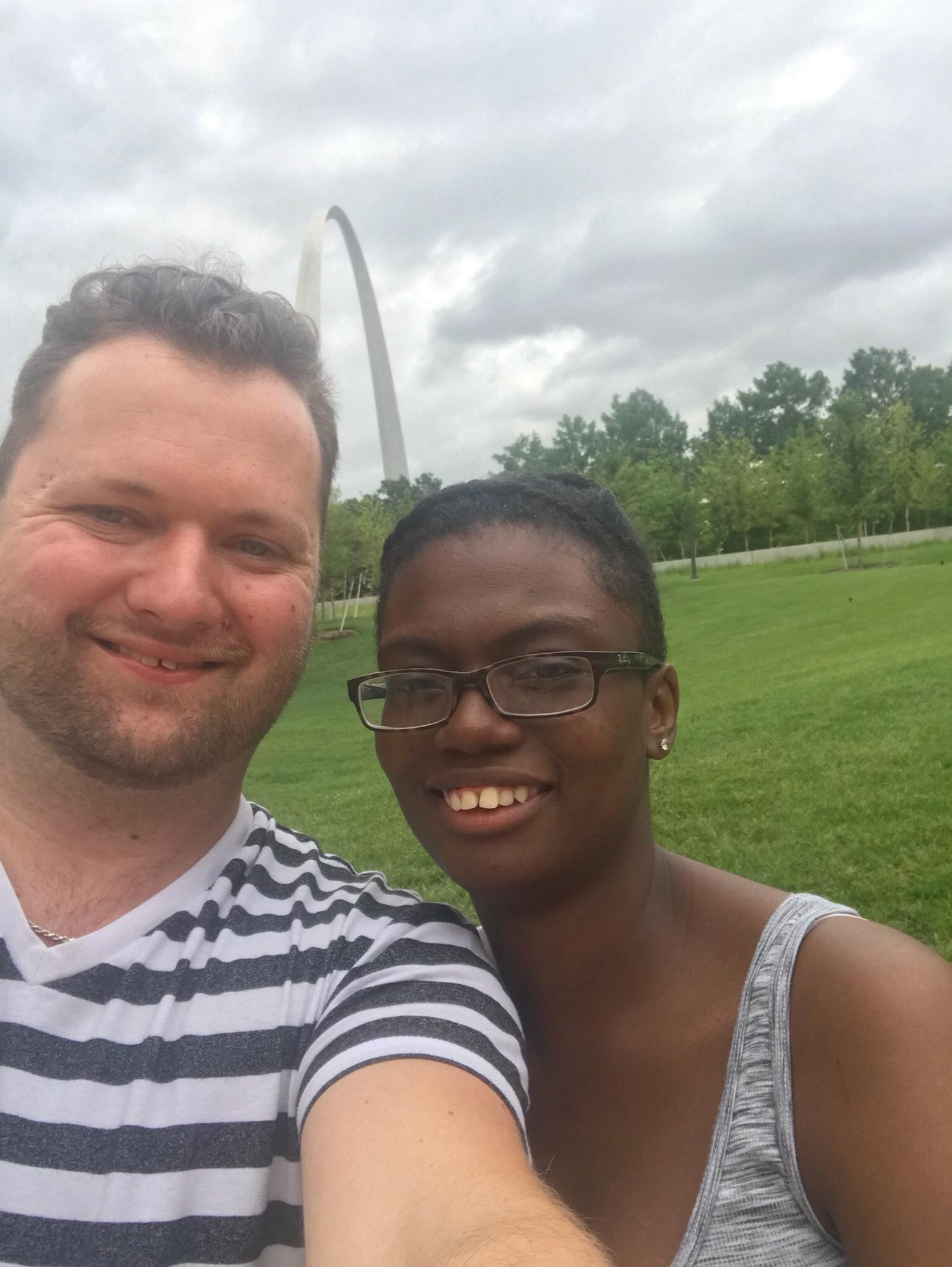 St Louis trip first time for Linda