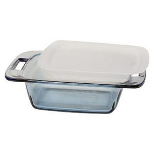 Pyrex 8" Square Glass Lidded Bakeware