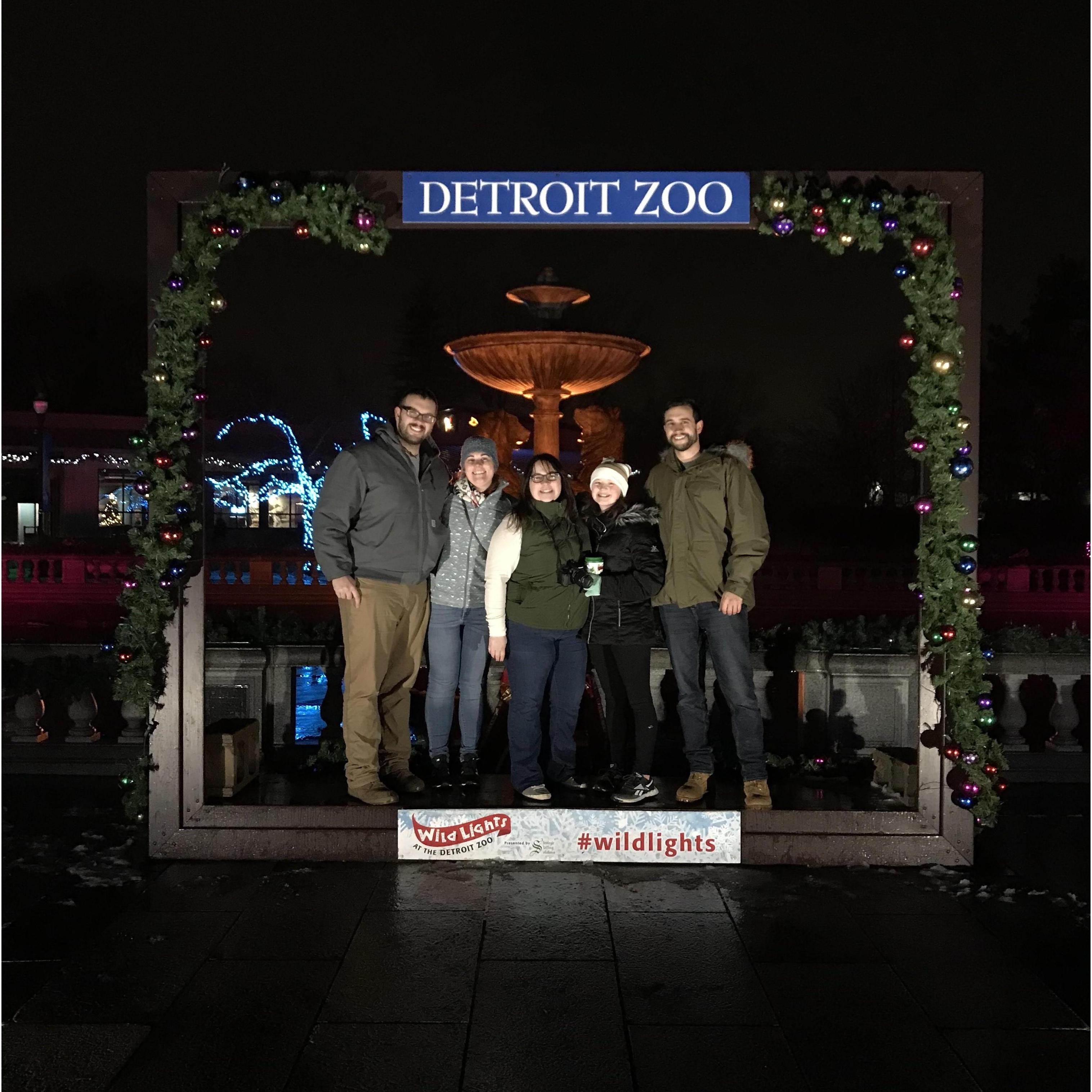 A rare photo of all of Victor & his siblings together - left to right: Victor, Kaytlynn, Patrice (Victor's sister), Sarah (Victor's niece), & Allen (Victor's brother).