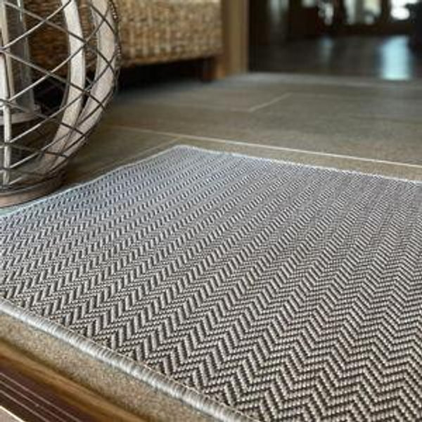 The Innerweave - Chevron (Stone) / Doormat