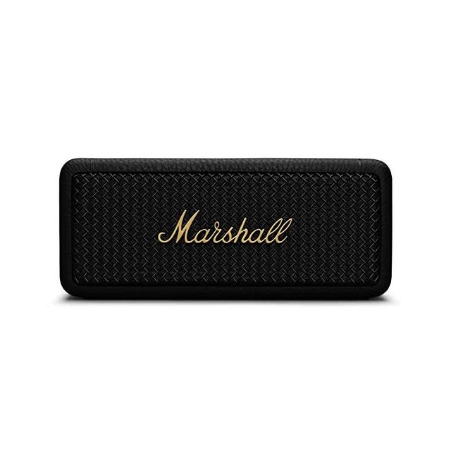 Marshall Emberton II Portable Bluetooth Speaker - Black & Brass