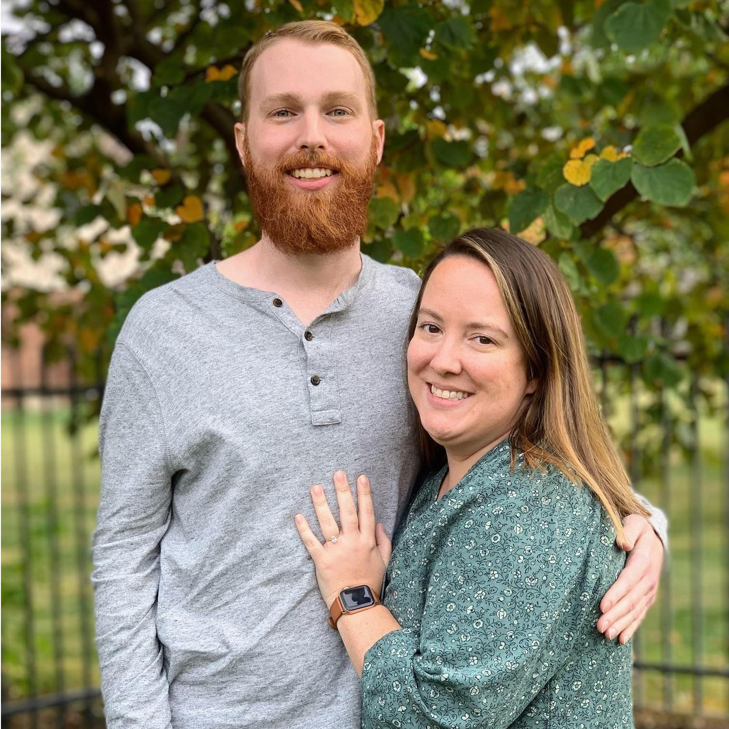 The day we got engaged (October 17th, 2020).