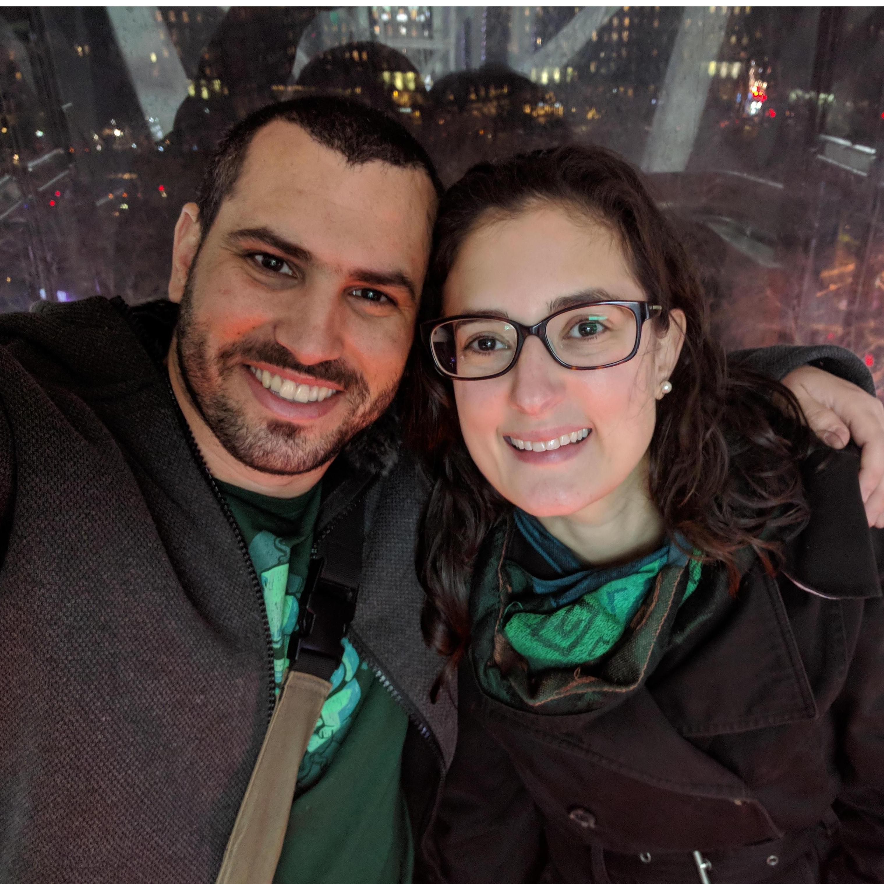 Our first official date...in London!