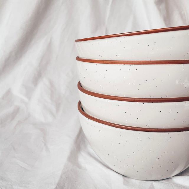 Cereal Bowls - 28oz - Vanilla White
