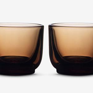 Pirch Espresso Glasses - Garnet / Espresso / Set of 2