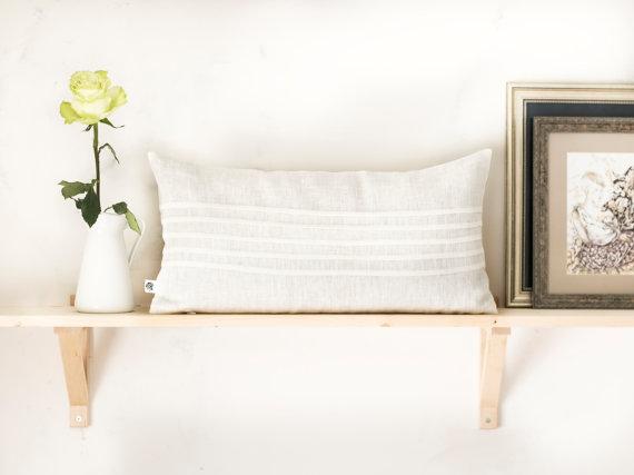 Off white pillow 14x36