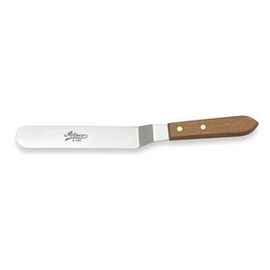 Ateco® 6-Inch Stainless Steel Offset Icing Spatula in Brown