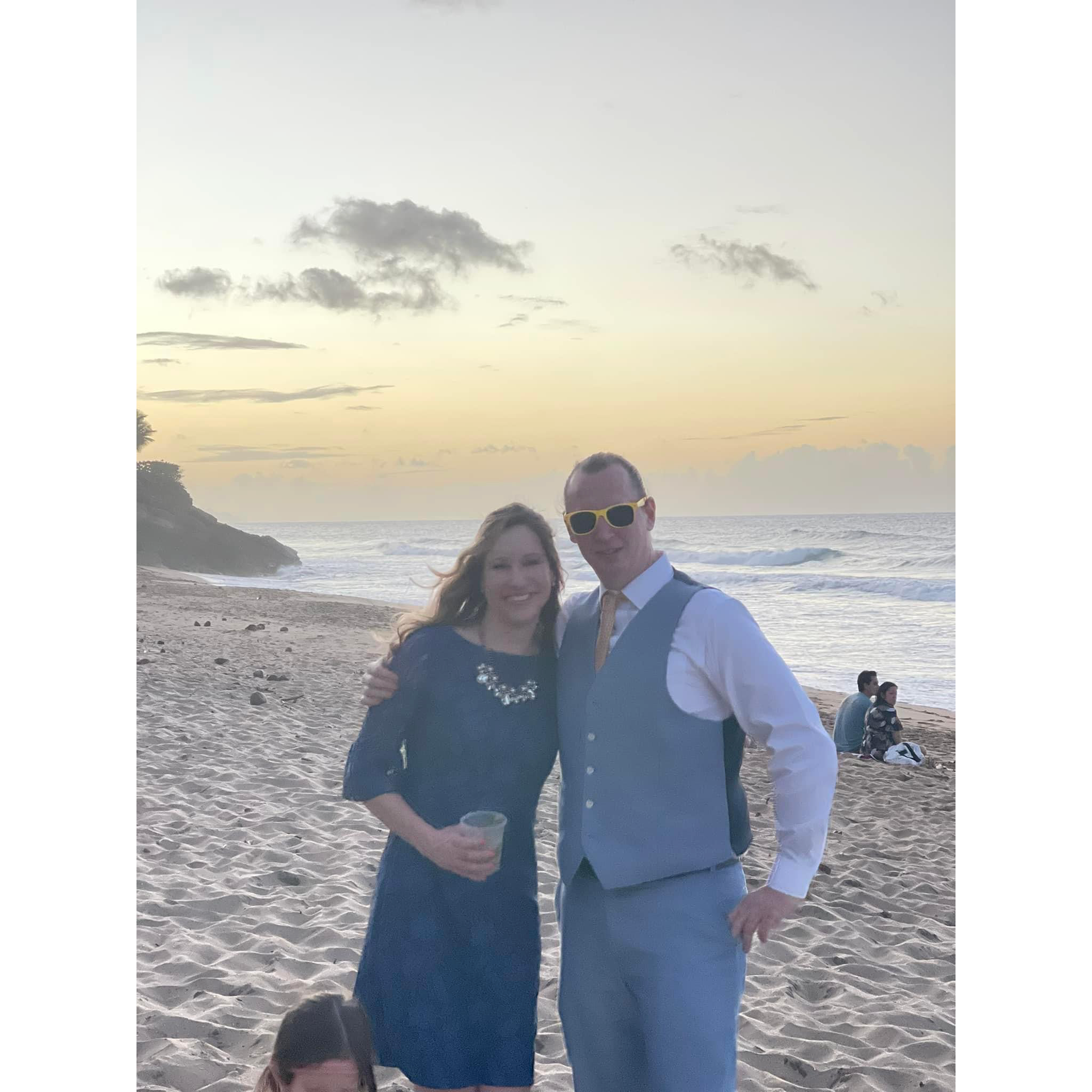 Celebrating Minta and Marco in Puerto Rico!!