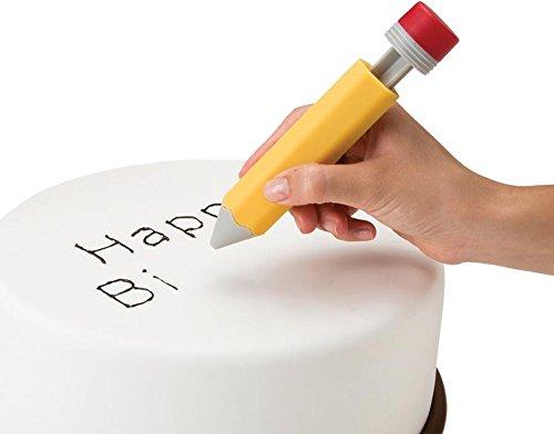 Monkey Business Write On Icing Decorating Tool, Creative Frosting or Piping on Cakes, Cookies, Cupcakes
