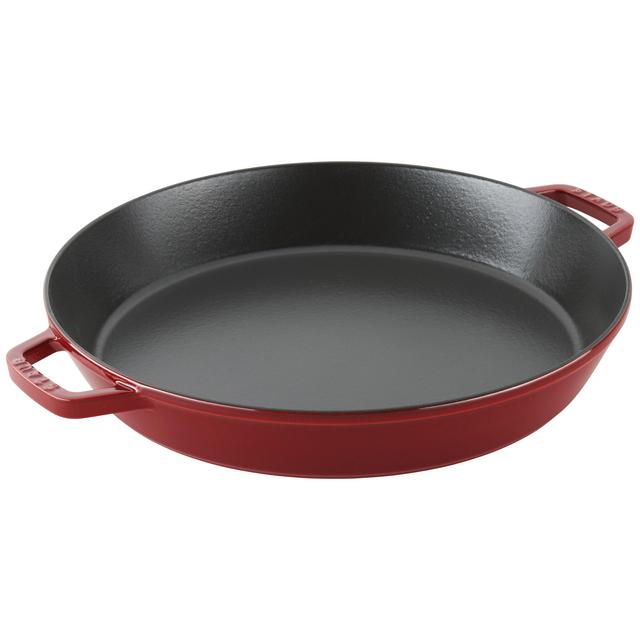 Staub Cast Iron15.75 inch, Paella pan, dark blue