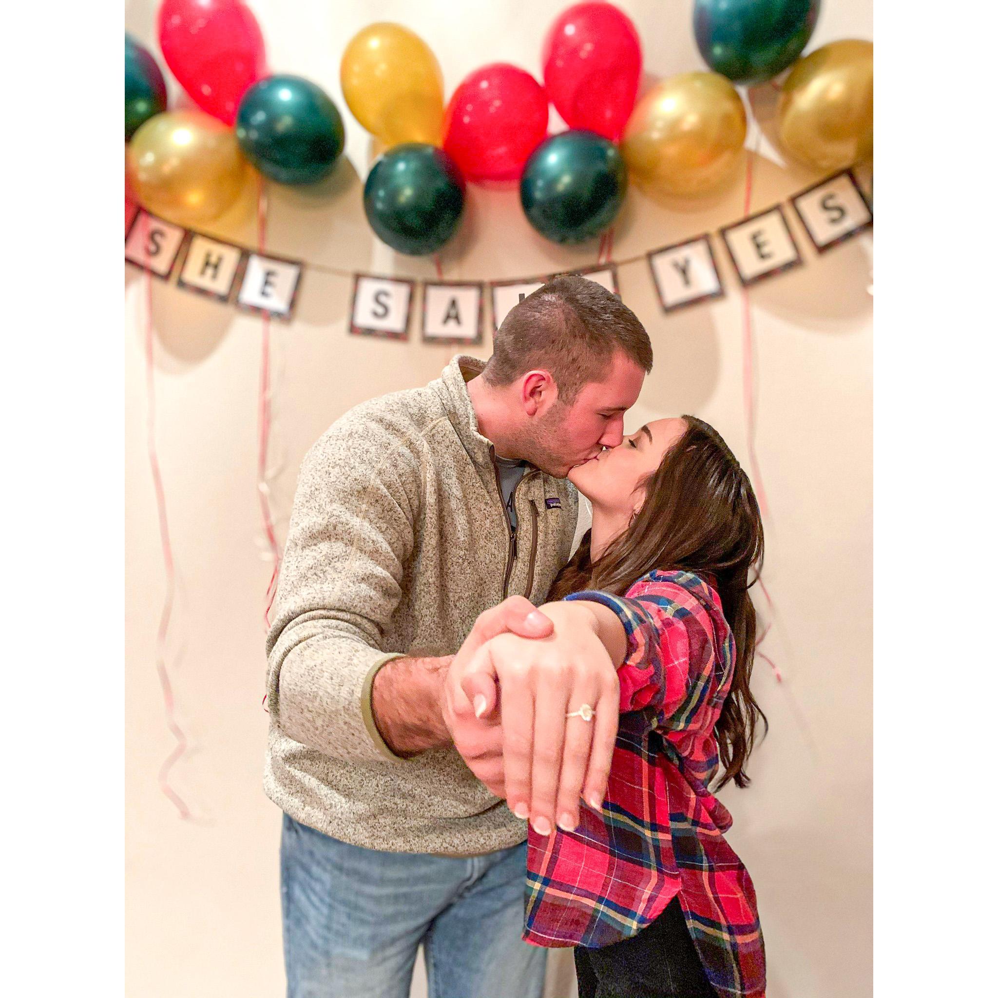 Woohoo! We're engaged!
December, 2019