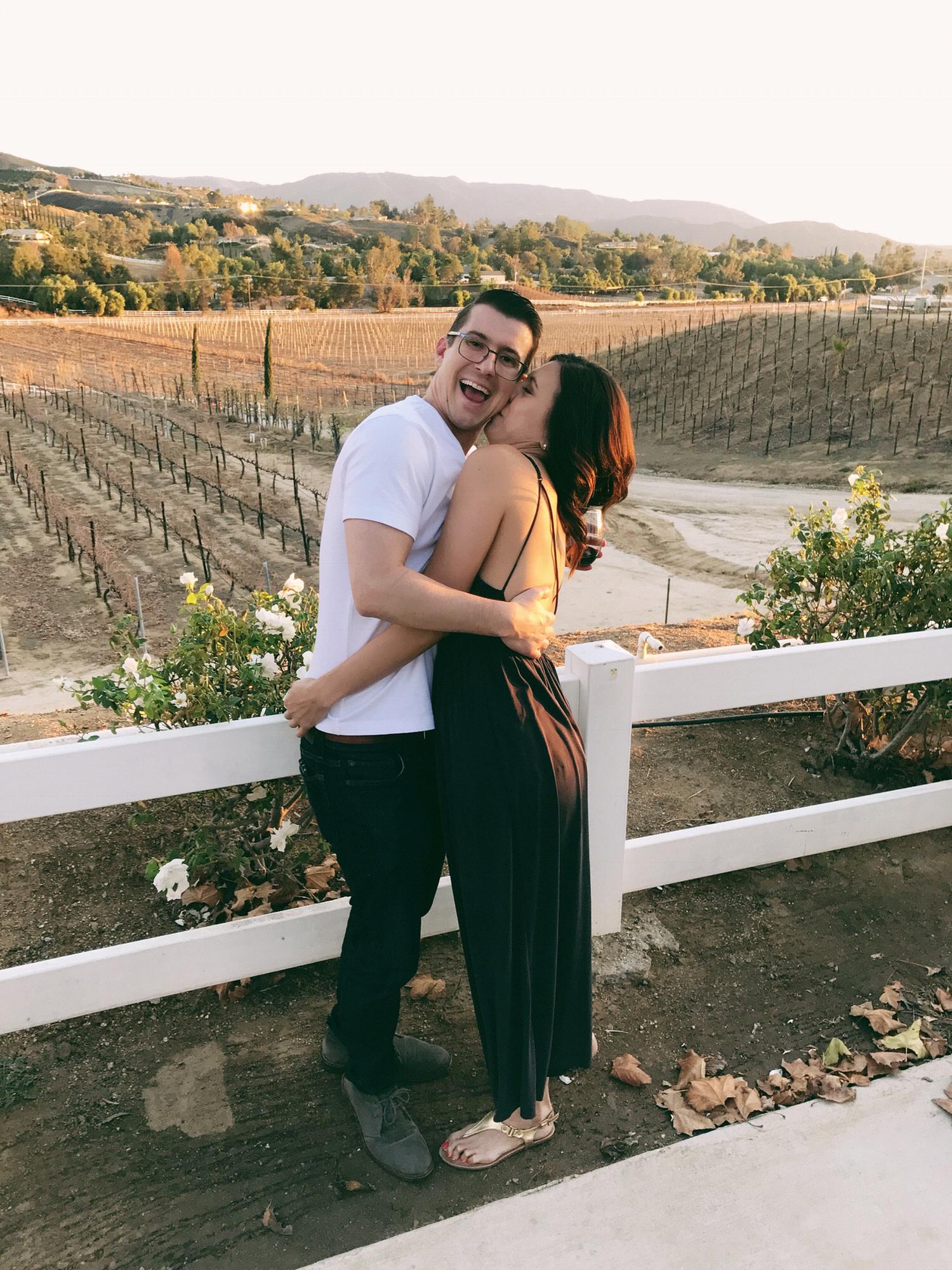 Lin's birthday in Temecula