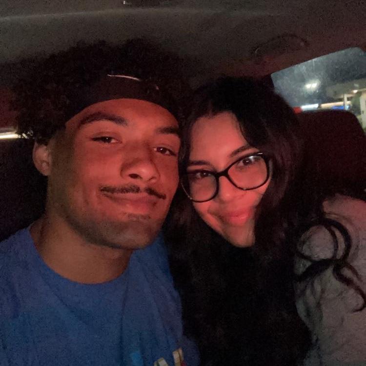 Our first photo together!