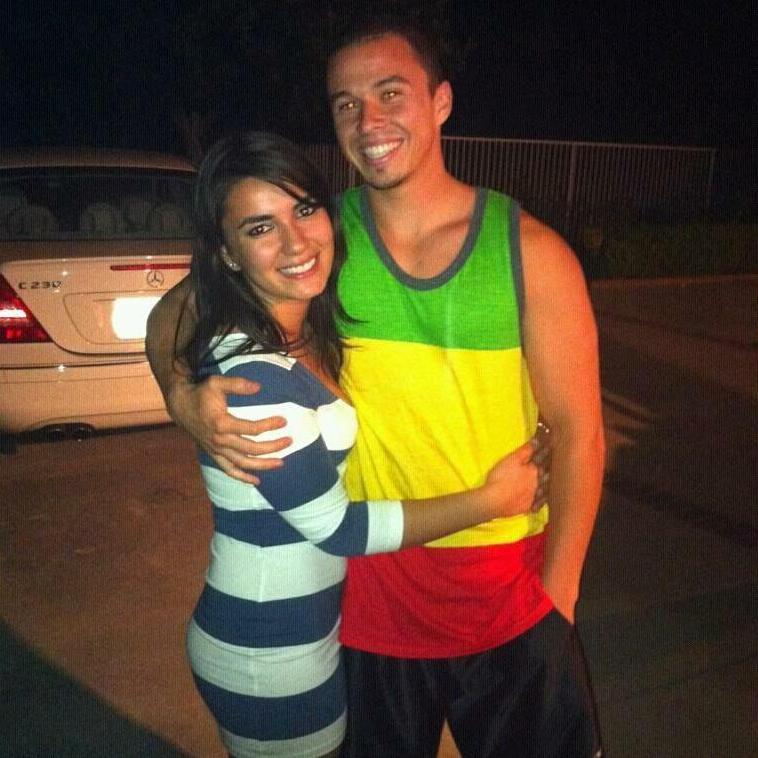 Alina was hanging out at a friend's house on a random summer night in 2012, when Joey called because he anxiously wanted to stop by and say hi. So sweet!