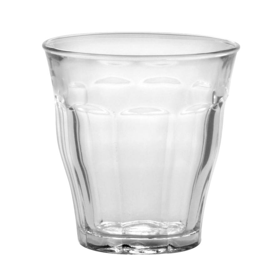 Duralex Picardie Short Glasses, Set of 6