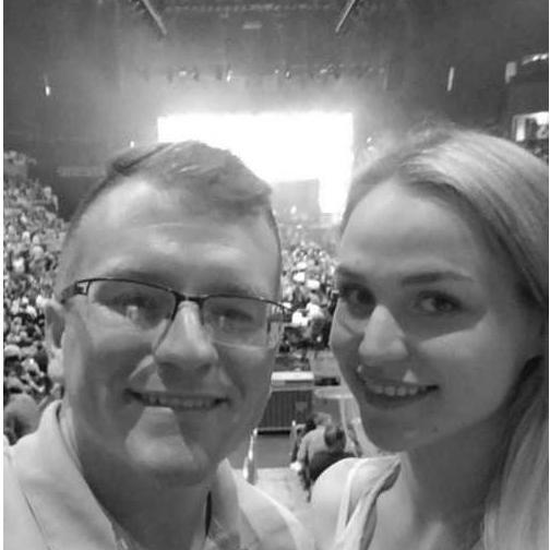 Our first concert, best birthday present was being with you