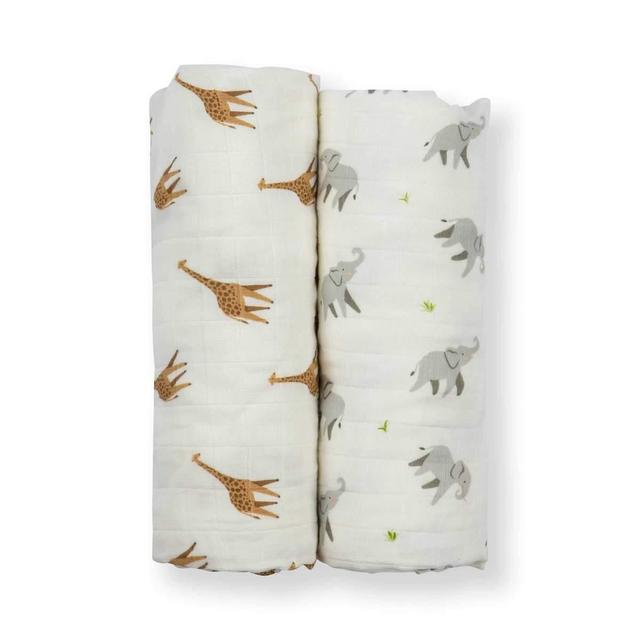 Little Jungle Swaddle Set (2-pack)