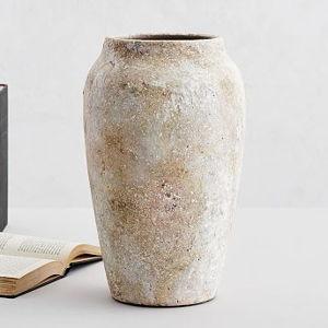 Artisan Handcrafted Terracotta Vases-Urn - 14.5"H