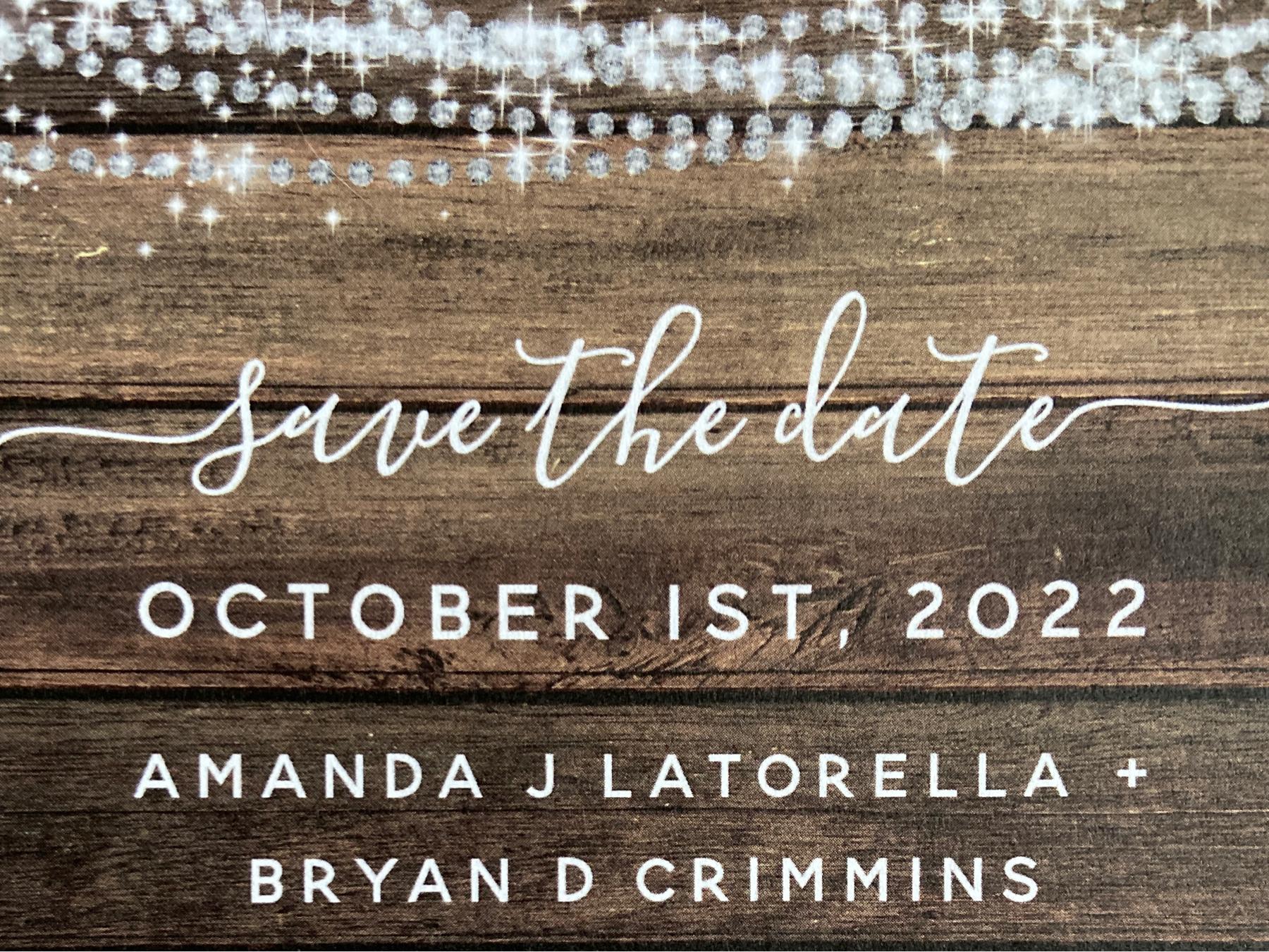 The Wedding Website of Amanda Jean Latorella and Bryan Crimmins