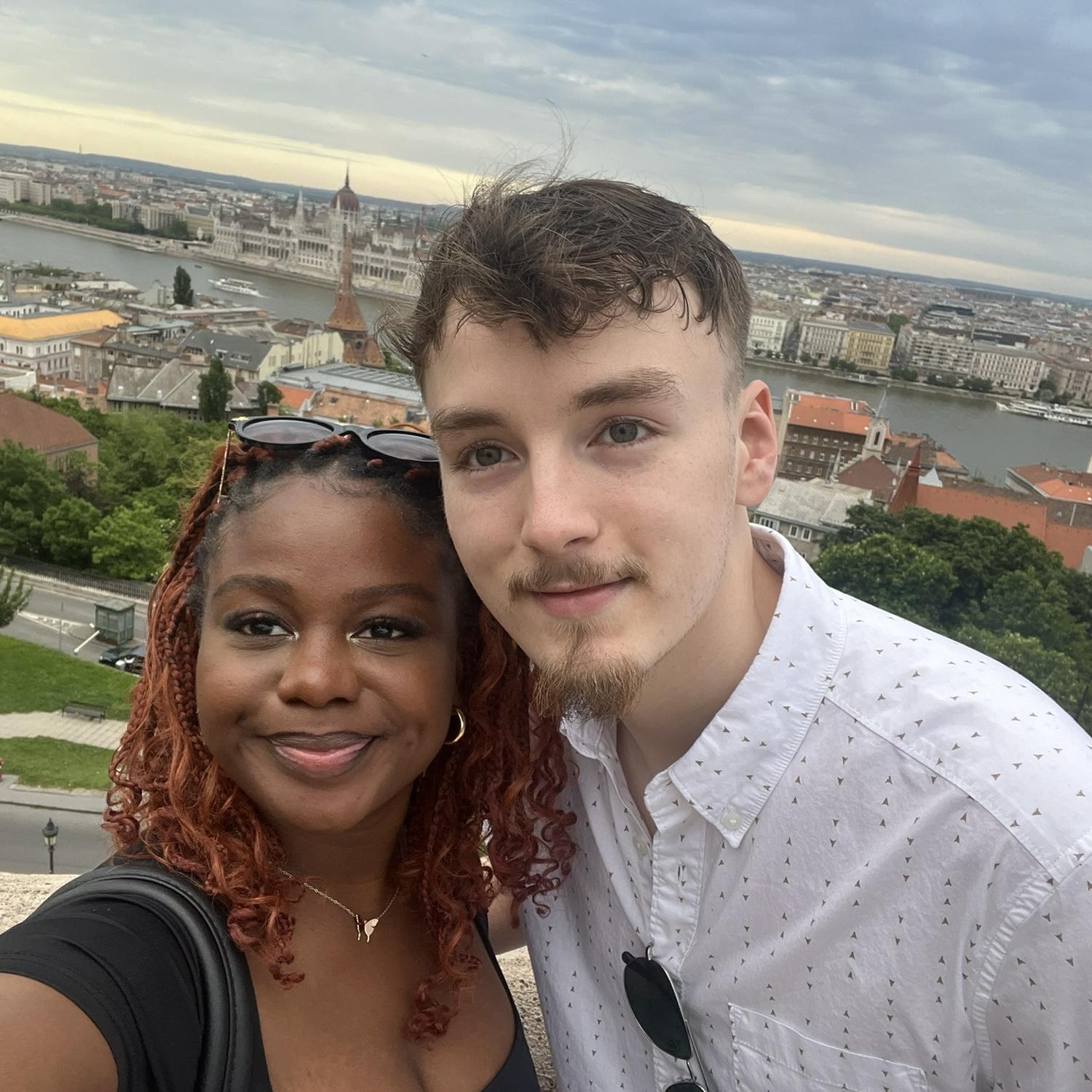 Top of Fisherman’s building, Budapest 2024