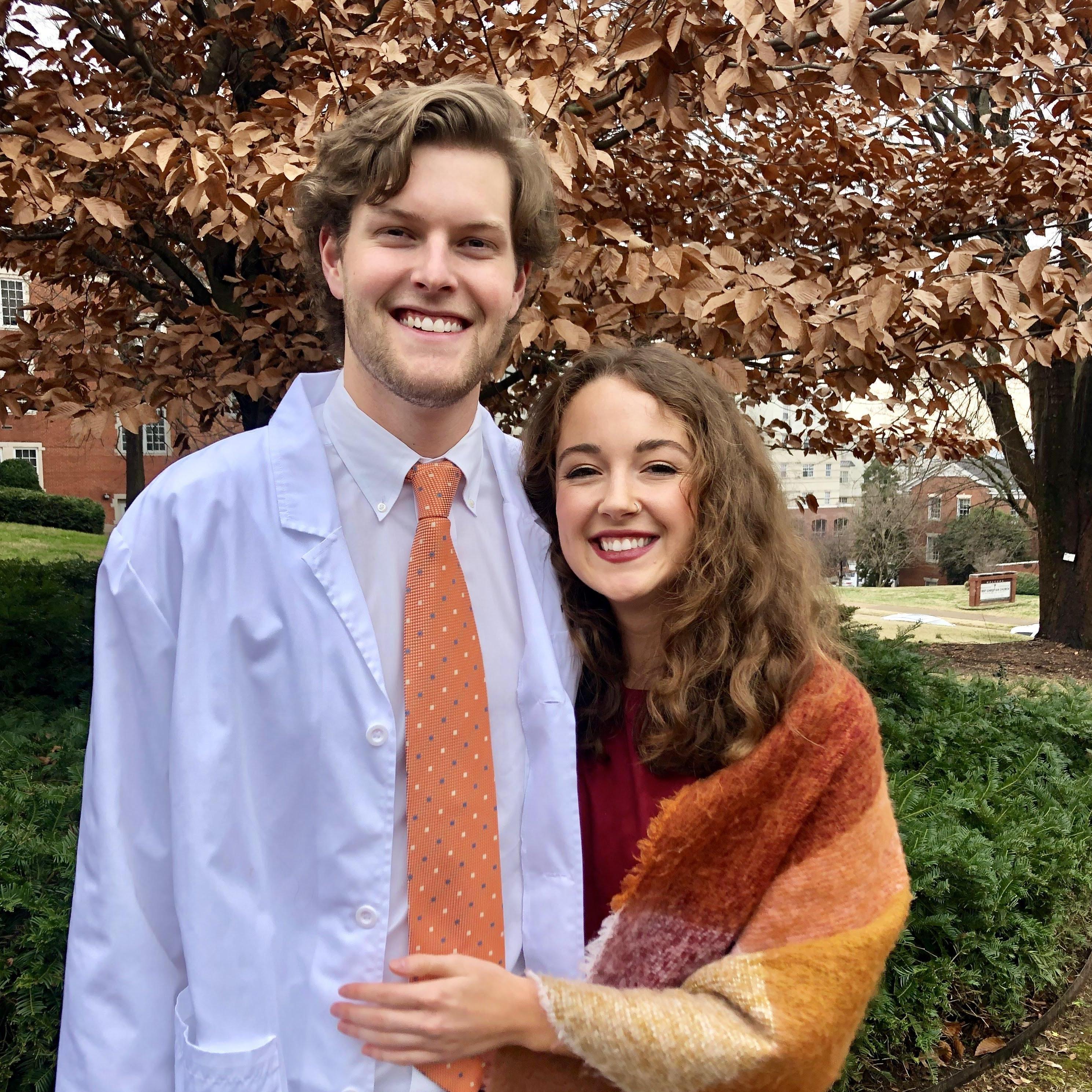 Logan's white coat ceremony 2019