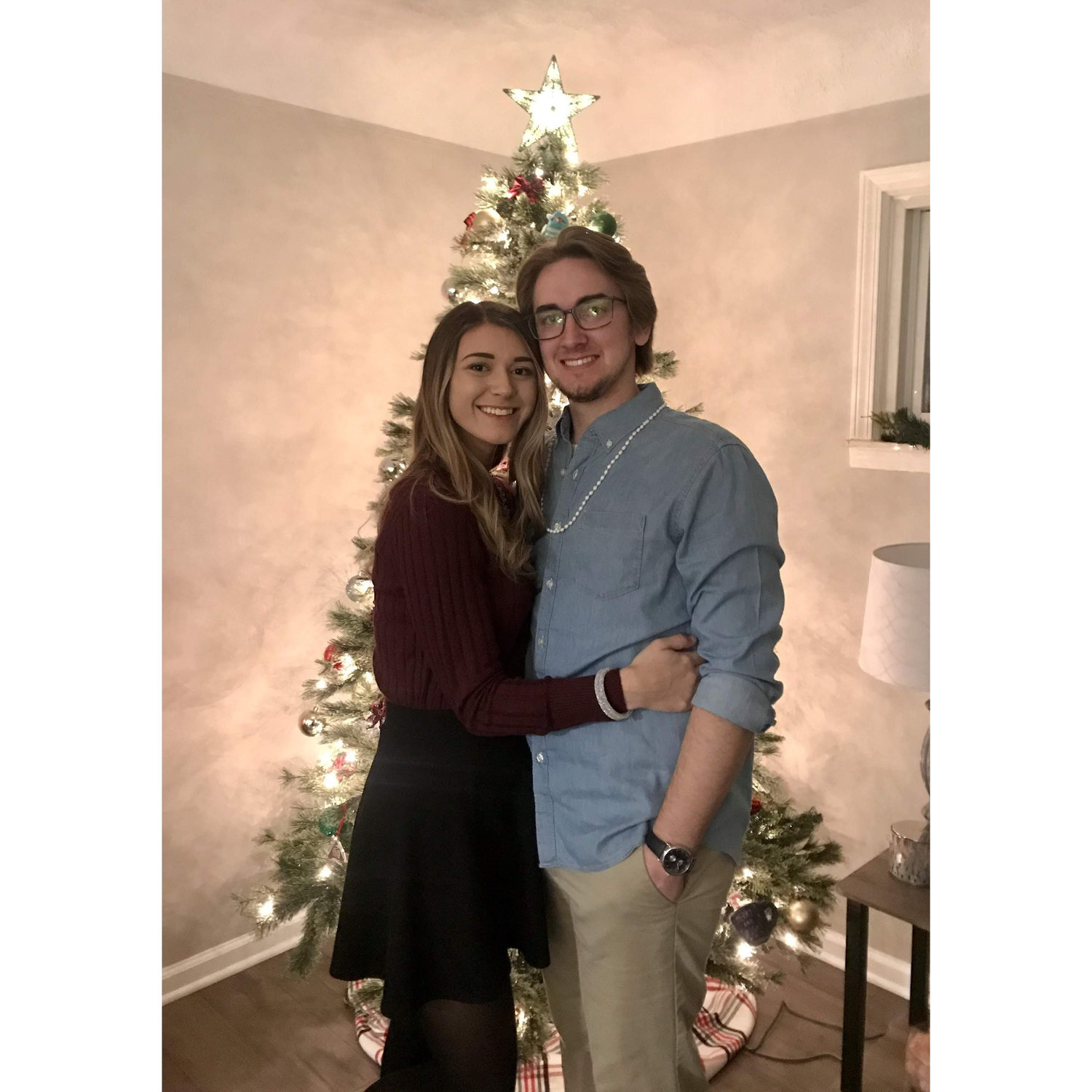 Our first New Year celebration in our home.
