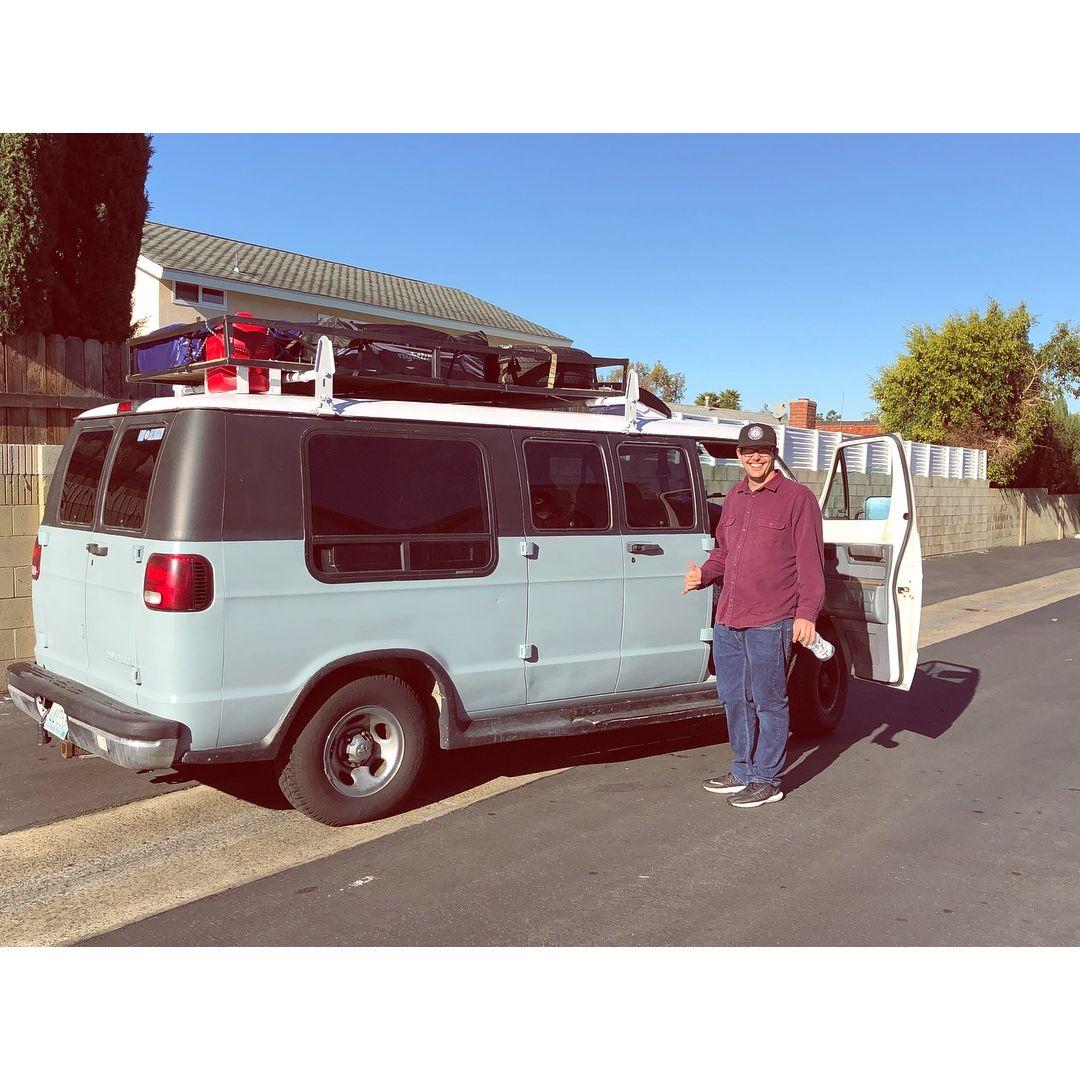 Last pic before we left Irvine, CA to embark on our cross-country road trip!