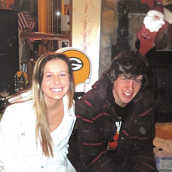 Dec 2011 (our first pic together!)