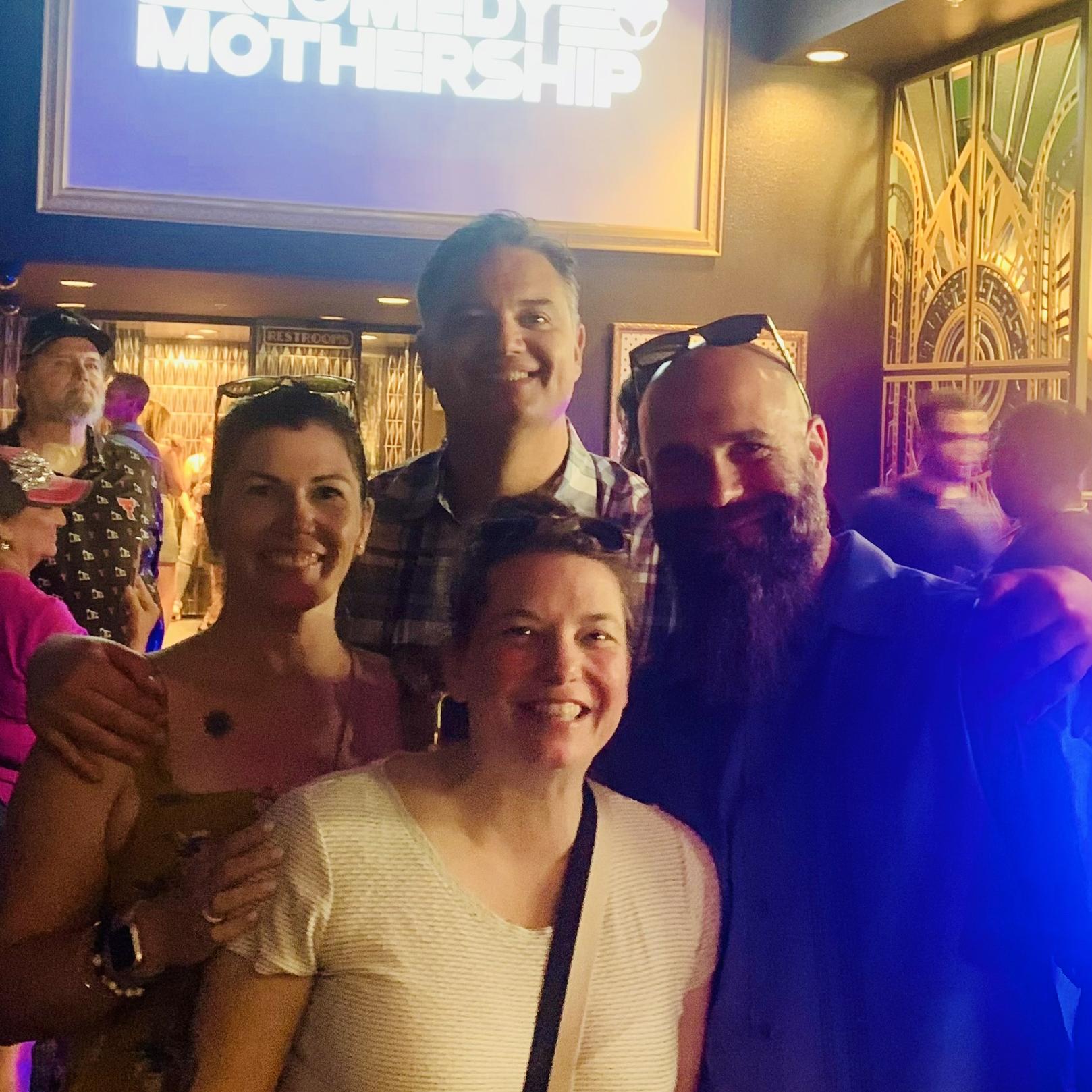 Comedy Mothership with Jeff and Ashley.
Austin, June 2023