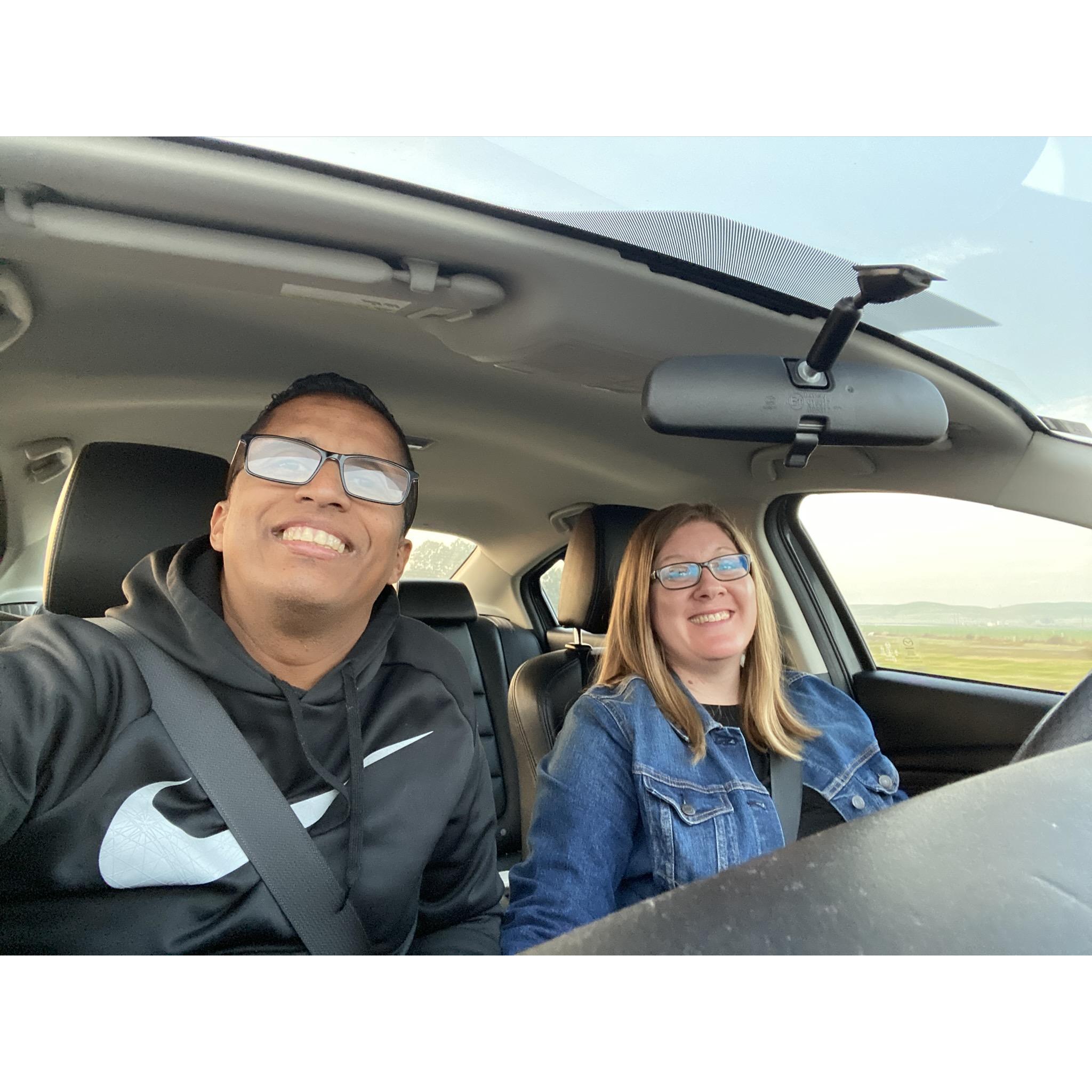 Road trippin' to the Bay Area