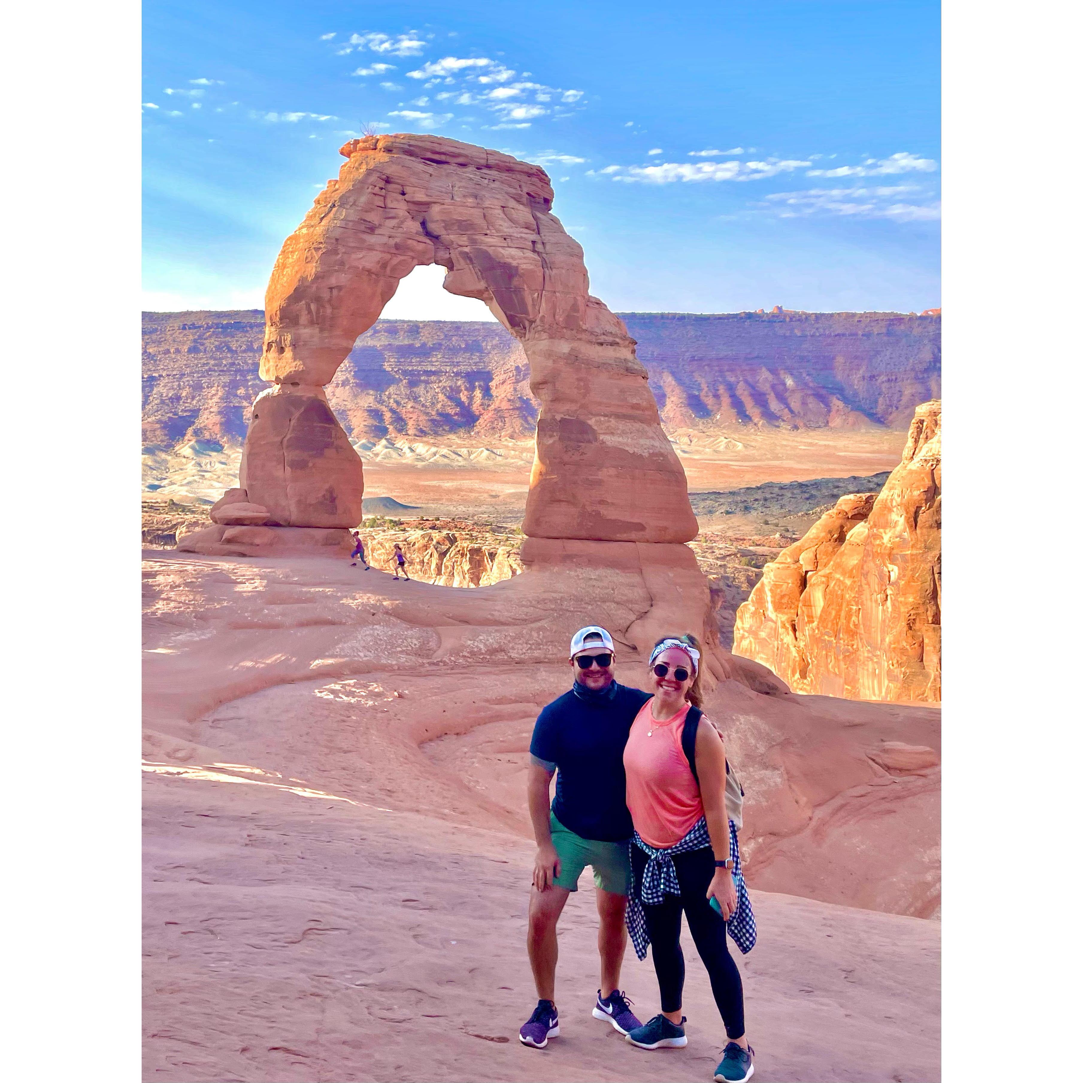 Hiking The Arches in Moab, Utah