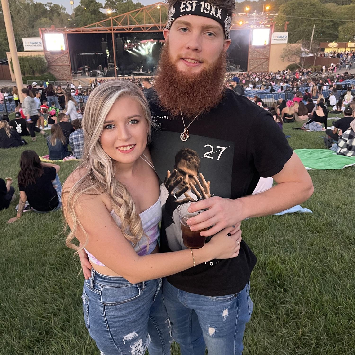 MGK concert. October 2021.