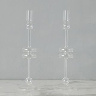 Large Candlestick, Set of 2
