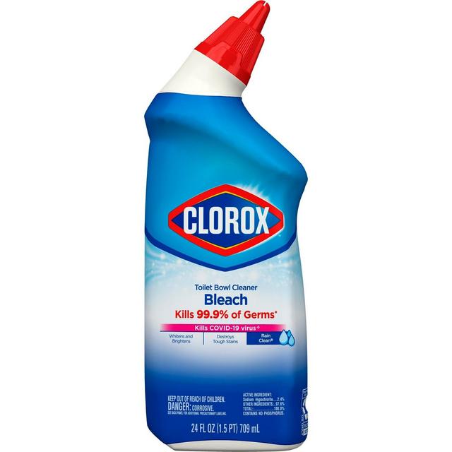 Clorox Toilet Bowl Cleaner Rain Clean - 24 fl oz