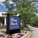 Blue Back Square