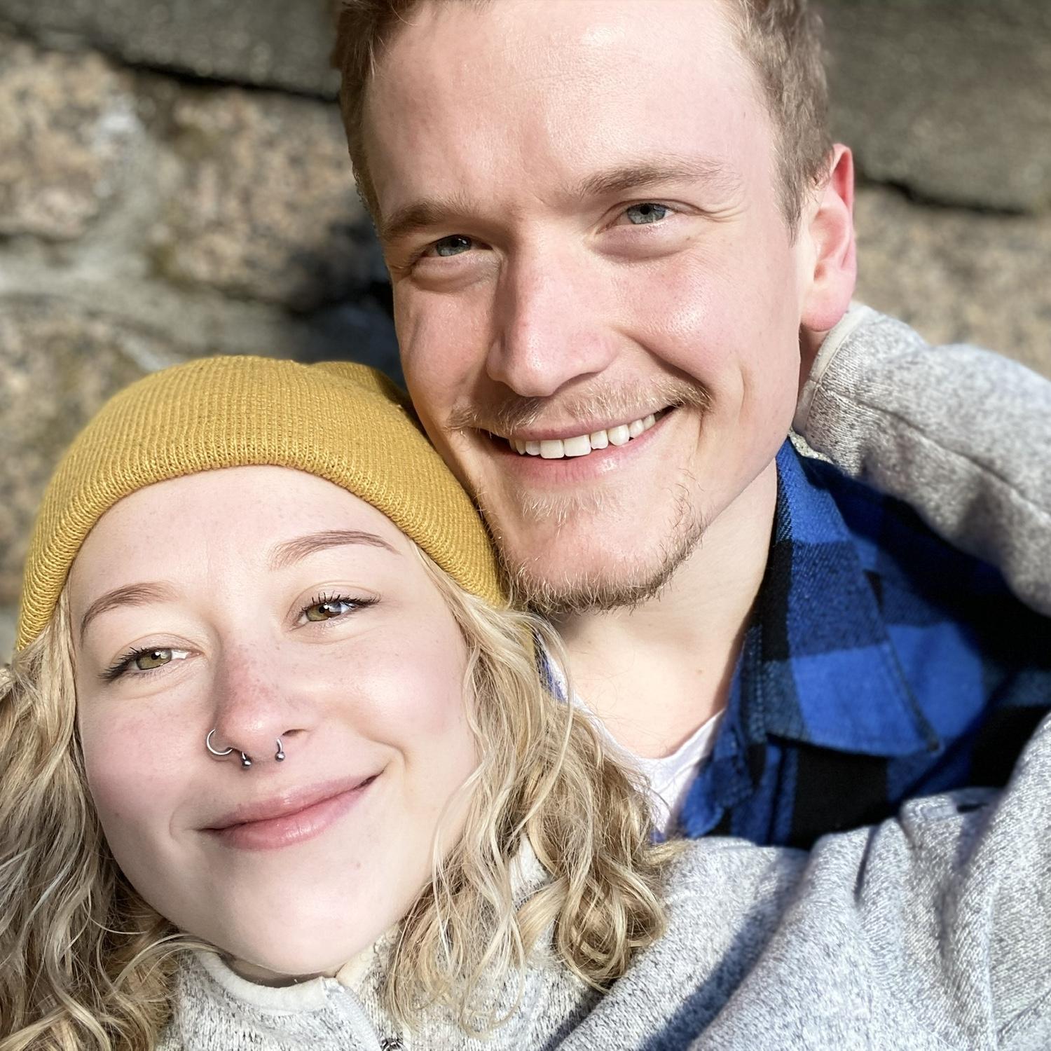 Hanging in Portland right before COVID-19 shutdown. Todd and I had just started dating in February 2020.