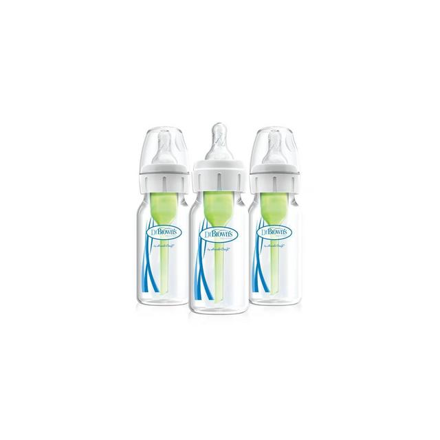 Dr. Brown's Options+ Anti-Colic Baby Bottles - 4oz/3pk