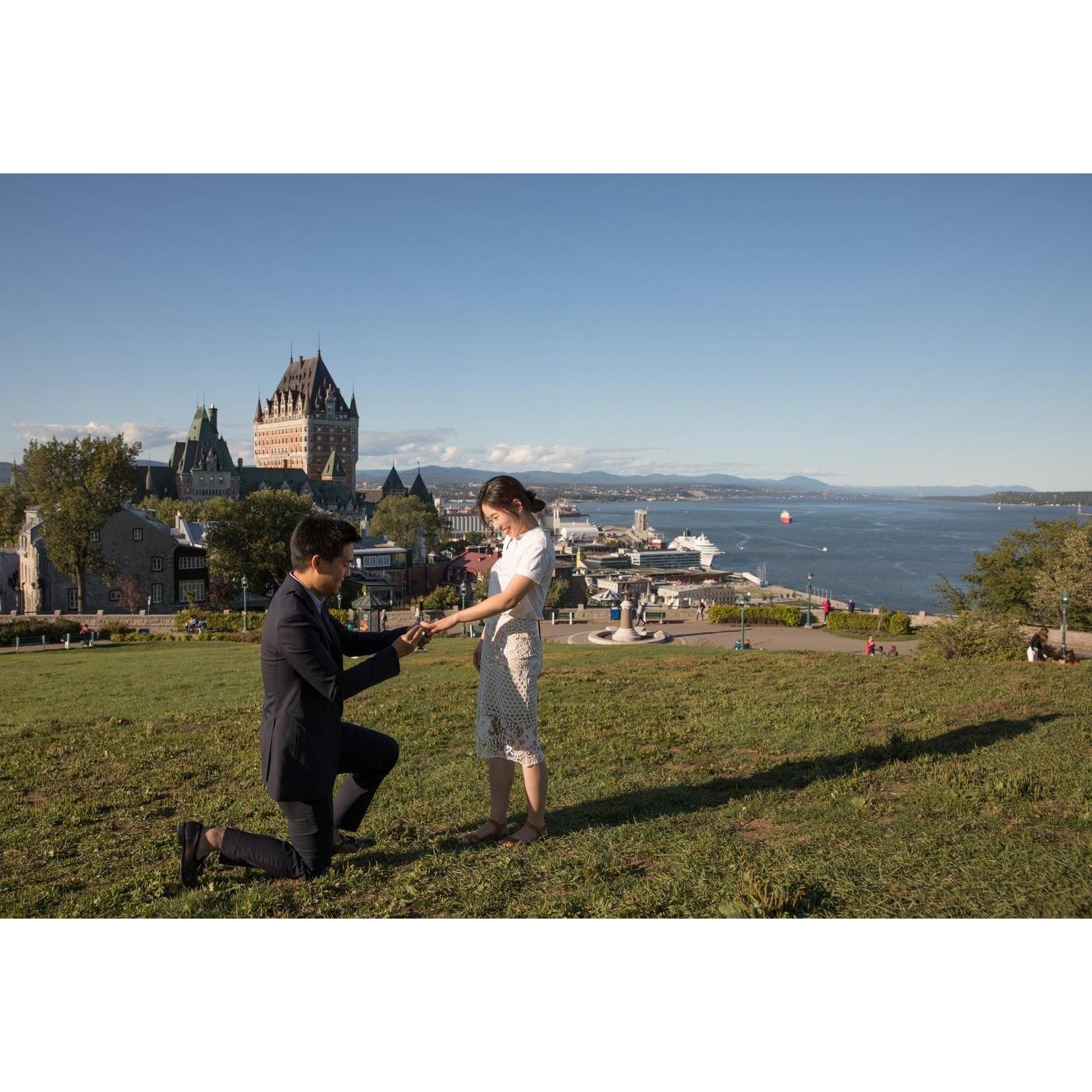 The proposal 9.9.2018
Quebec City, Canada