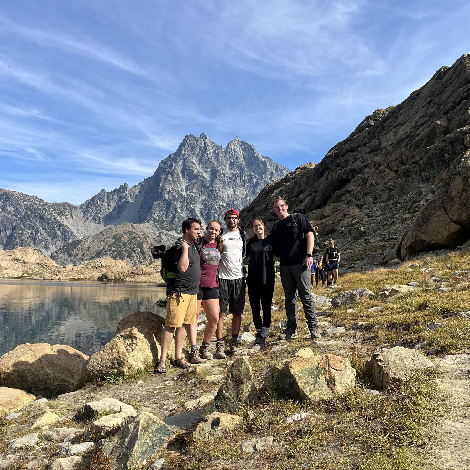 October 2022 - Friends visit Rachel and Zack in Seattle and Rachel takes them on a grueling hike