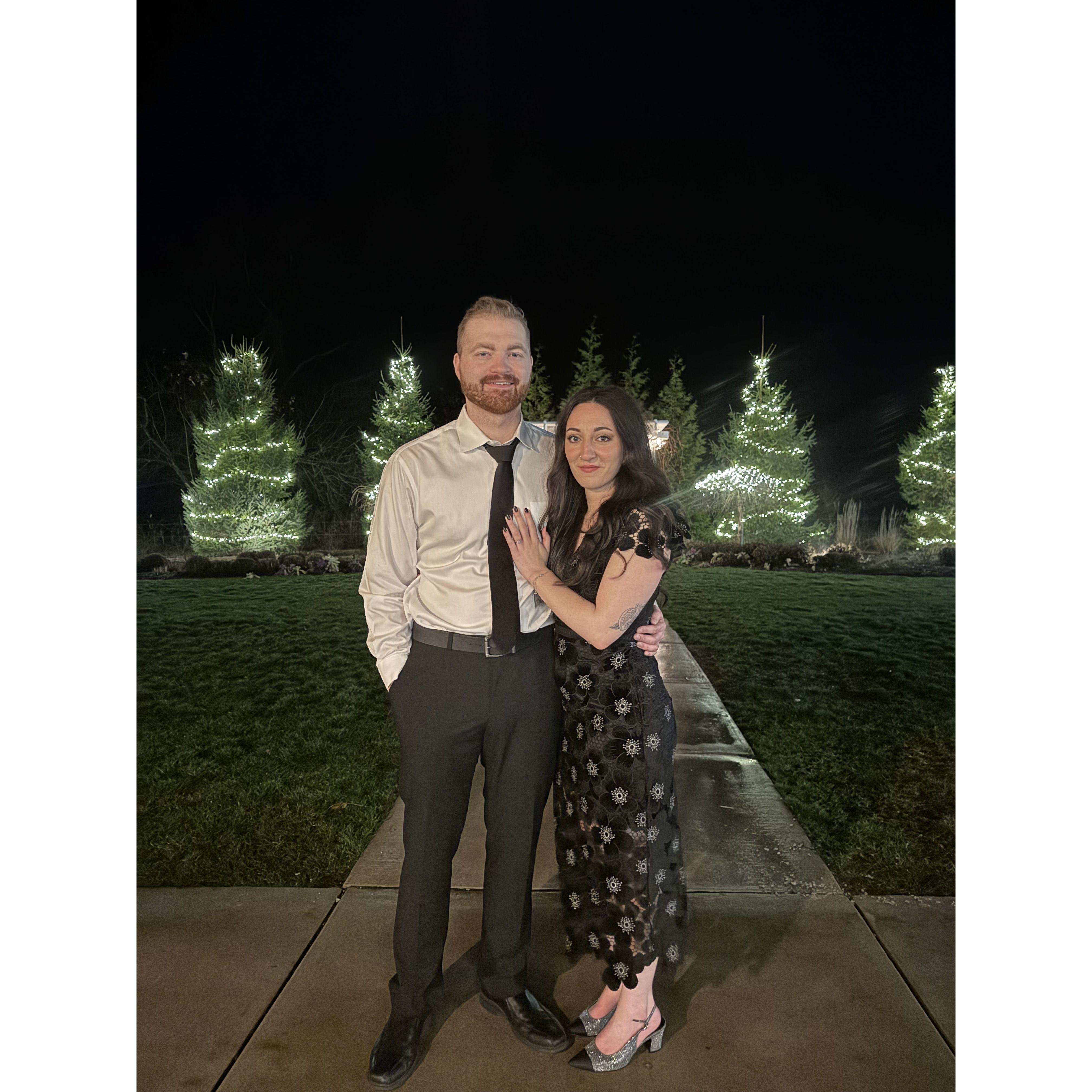 Tanner and Grace's wedding.