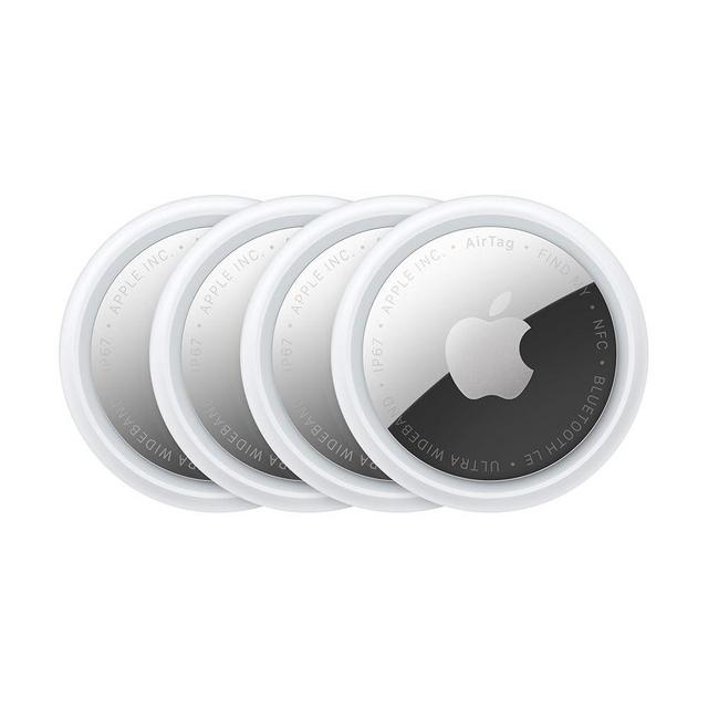 Apple AirTag (2nd Generation) - 4 Pack: Tracker for Keychain, Wallet, and More; Locator with Sound; Simple One-Tap Setup with iPhone or iPad; Key Finder with up to 1.5X Precision Finding Range*