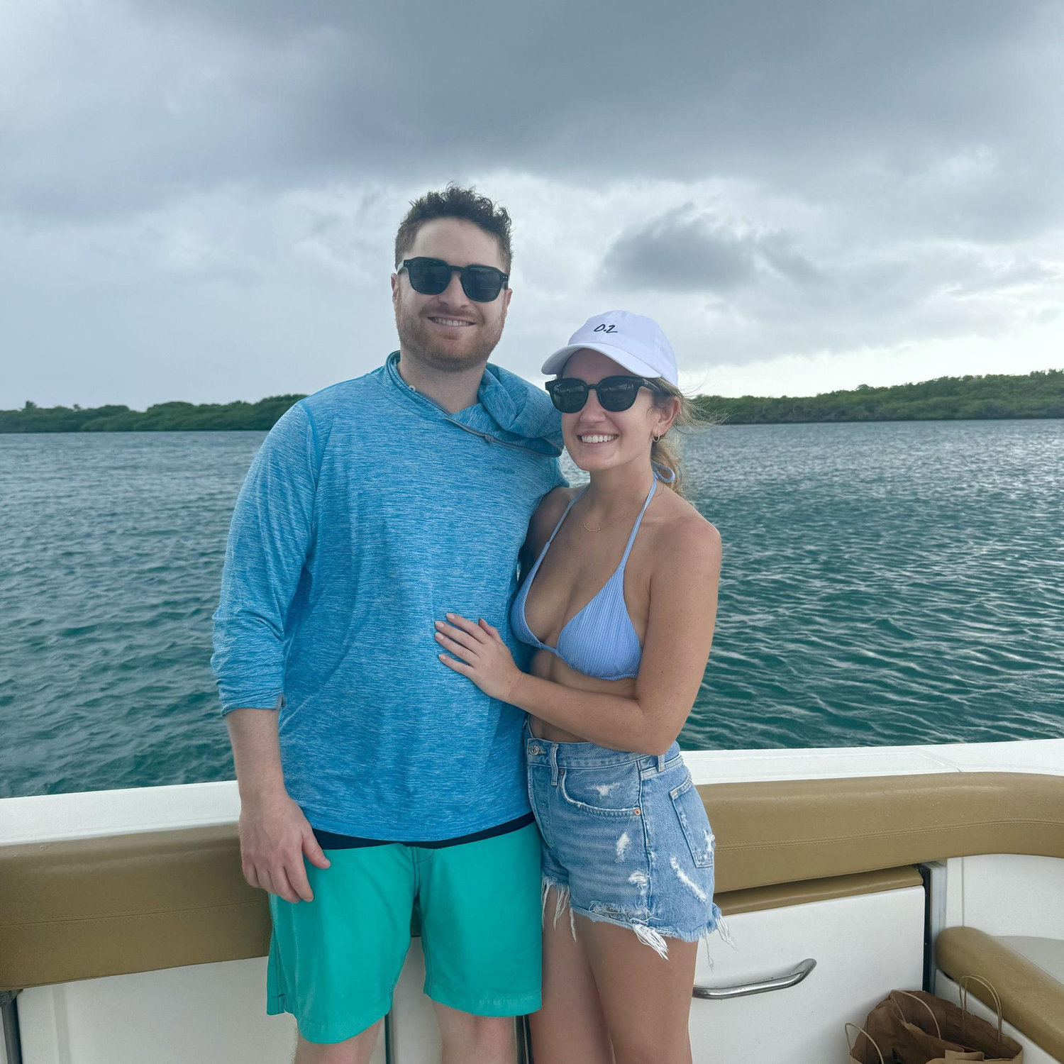Eric is slowly becoming a boat guy