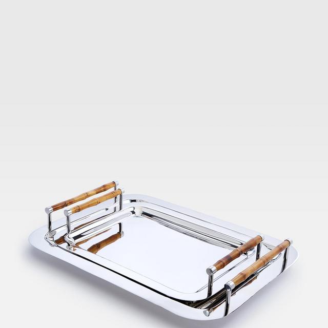 Janson Tray with Bamboo Handles